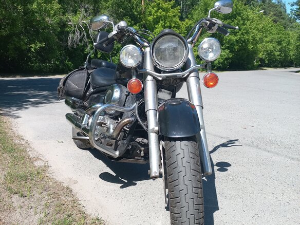 2001 Yamaha XVS650 Drag Star, чёрный, 499000 рублей - вид 3