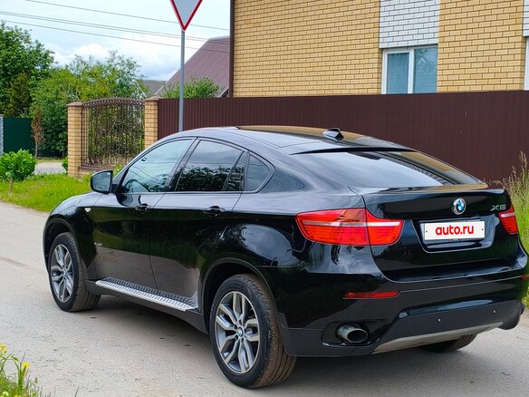 2010 BMW X6 30d I (E71), чёрный - вид 8