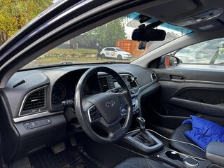 2017 Hyundai Elantra VI (AD), синий, 1599000 рублей, вид 4