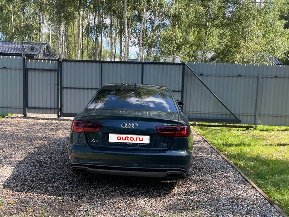 2015 Audi A6 IV (C7) Рестайлинг, серый, 2650000 рублей - вид 8