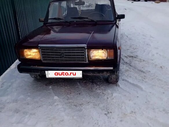 2005 Lada (ВАЗ) 2107, пурпурный, 115000 рублей