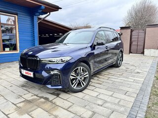 2021 BMW X7 40i I (G07), синий, 8800000 рублей, вид 3