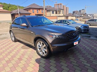 2007 Infiniti FX35 I (S50) Рестайлинг, коричневый, 1270000 рублей, вид 2