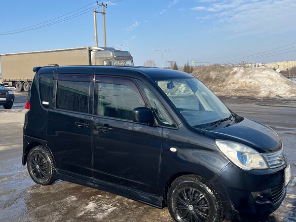 2011 Suzuki Solio II, чёрный, 750000 рублей - вид 1