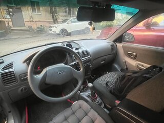 2008 Hyundai Accent ТагАЗ II, бежевый, 300000 рублей, вид 5