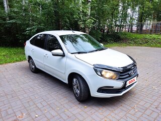 2018 Lada (ВАЗ) Granta I Рестайлинг, белый, 415000 рублей, вид 4