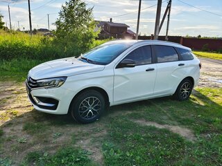 2024 Lada (ВАЗ) Vesta SW I Рестайлинг (NG), белый, 1375000 рублей, вид 1