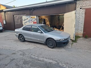 1999 Mitsubishi Galant VIII Рестайлинг, серый, 190000 рублей, вид 4