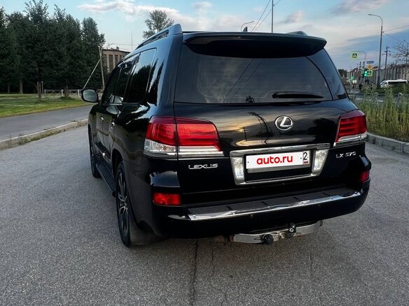 2014 Lexus LX 570 III Рестайлинг, чёрный, 3490000 рублей - вид 15
