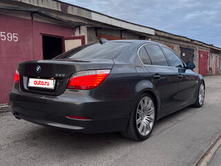 2008 BMW 5 серии 525i V (E60/E61) Рестайлинг, серый, 1600000 рублей, вид 5