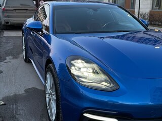 2017 Porsche Panamera 4 II, синий, 5650000 рублей, вид 2