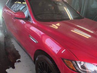 2018 Jaguar F-Pace I, красный, 3000000 рублей, вид 4