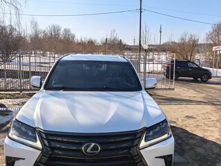 2018 Lexus LX 570 III Рестайлинг 2, белый, 9500000 рублей, вид 1