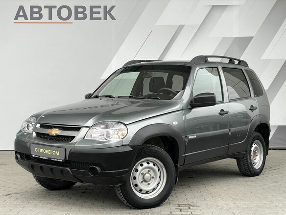 2017 Chevrolet Niva I Рестайлинг, серый, 625000 рублей