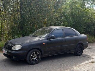 2006 Chevrolet Lanos I, чёрный, 100000 рублей, вид 2