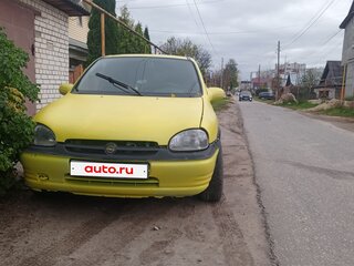 2000 Opel Corsa B, жёлтый, 180000 рублей, вид 2