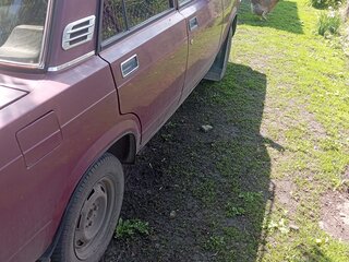 2004 Lada (ВАЗ) 2107, пурпурный, 80000 рублей, вид 3