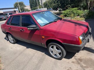 1994 Lada (ВАЗ) 21099, красный, 110000 рублей, вид 5