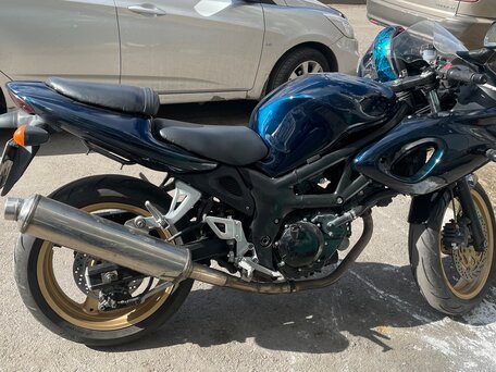 1998 Suzuki SV 400, синий, 300000 рублей, вид 2