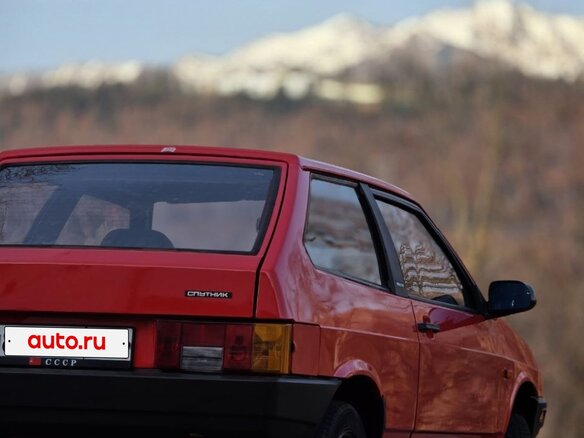 1991 Lada (ВАЗ) 2108 21086, красный - вид 3