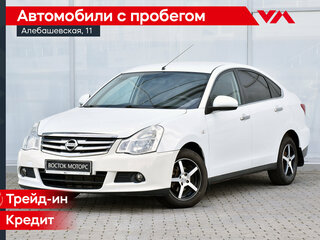 2014 Nissan Almera III (G15), белый, 640000 рублей, вид 1