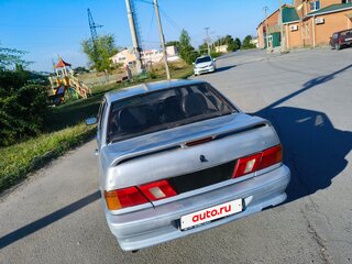 2002 Lada (ВАЗ) 2115, серебристый, 95000 рублей, вид 3