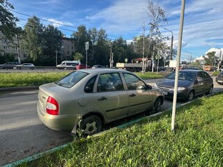 2005 Lada (ВАЗ) Kalina I, бежевый, 90000 рублей, вид 1