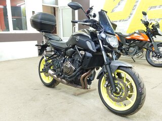 2018 Yamaha MT-07 (FZ-07), серый, 615000 рублей, вид 1