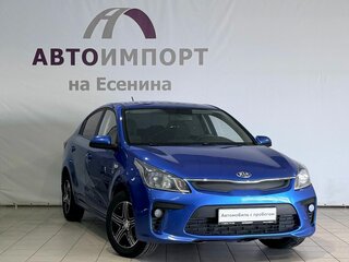 2019 Kia Rio IV, синий, 1310000 рублей, вид 3