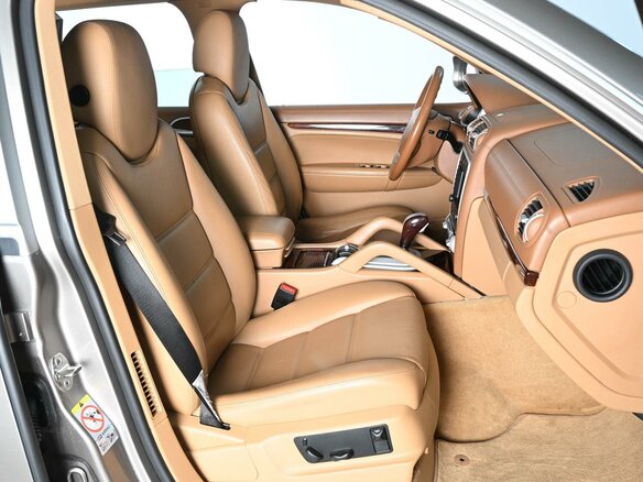 2007 Porsche Cayenne S I Рестайлинг (957), бежевый - вид 7