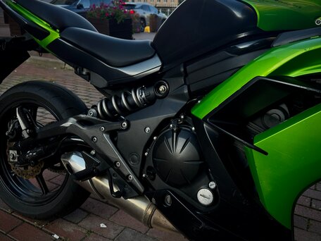 2014 Kawasaki Ninja 650, зелёный, 495000 рублей, вид 5