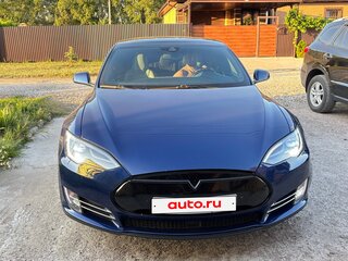 2016 Tesla Model S 90D I, синий, 2450000 рублей, вид 2