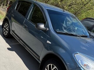 2013 Renault Sandero I, синий, 660000 рублей, вид 5