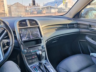 2012 Chevrolet Malibu VIII, чёрный, 800000 рублей, вид 5