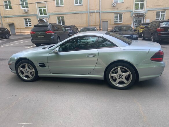 2003 Mercedes-Benz SL-Класс AMG 55 AMG II (R230), серый, 4000000 рублей - вид 12