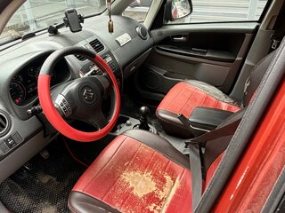 2010 Suzuki SX4 I (Classic) Рестайлинг, красный, 499999 рублей, вид 5
