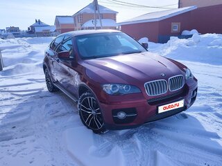2009 BMW X6 35i 6-speed I (E71), красный, 1558000 рублей, вид 1