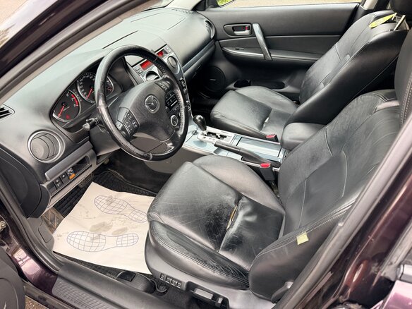 2005 Mazda 6 I (GG) Рестайлинг, фиолетовый, 450000 рублей - вид 4