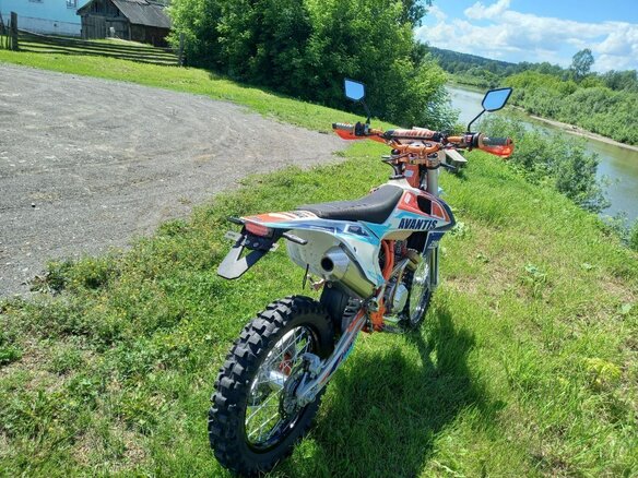 2019 Avantis Enduro 250, оранжевый, 160000 рублей - вид 5