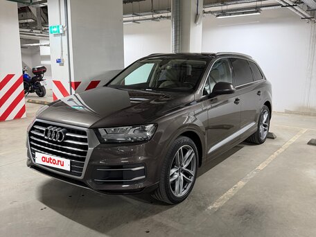 2015 Audi Q7 II (4M), коричневый, 3450000 рублей, вид 1