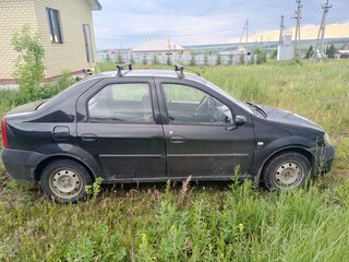 2009 Renault Logan I, чёрный, 300000 рублей, вид 2