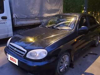 2008 Chevrolet Lanos I, чёрный, 195000 рублей, вид 1