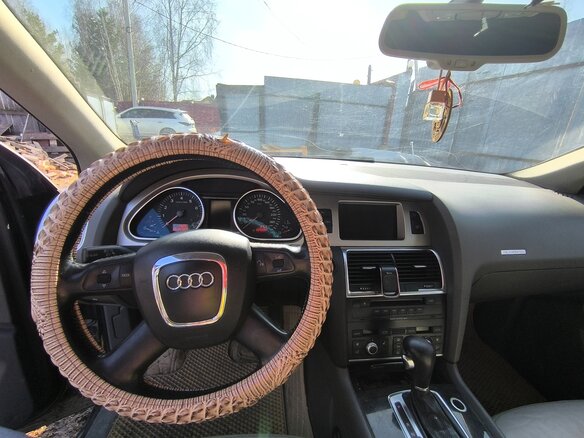 2008 Audi Q7 I (4L), синий, 950000 рублей - вид 7