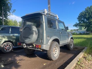 1996 Suzuki Jimny II, серебристый, 730000 рублей, вид 4