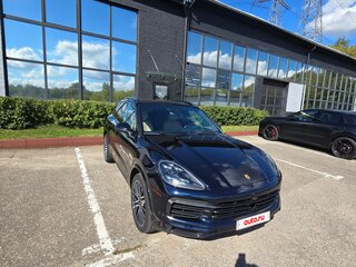 2021 Porsche Cayenne S III, синий, 7950000 рублей, вид 3