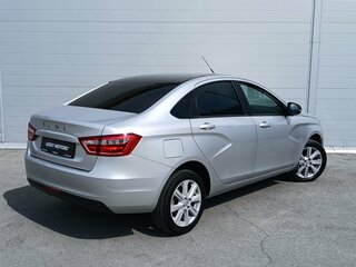 2021 Lada (ВАЗ) Vesta I, серебристый, 1134000 рублей, вид 4