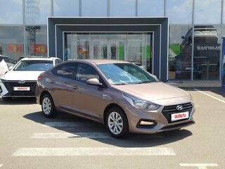 2019 Hyundai Solaris II, коричневый, 1180000 рублей, вид 3