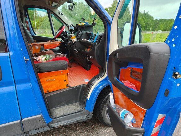 2012 Fiat Professional Ducato, голубой, 2450000 рублей - вид 25
