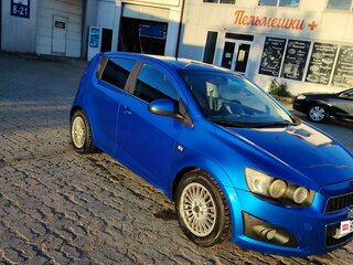 2013 Chevrolet Aveo II, синий, 622000 рублей, вид 1