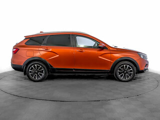 2018 Lada (ВАЗ) Vesta SW Cross I, оранжевый, 985000 рублей, вид 4